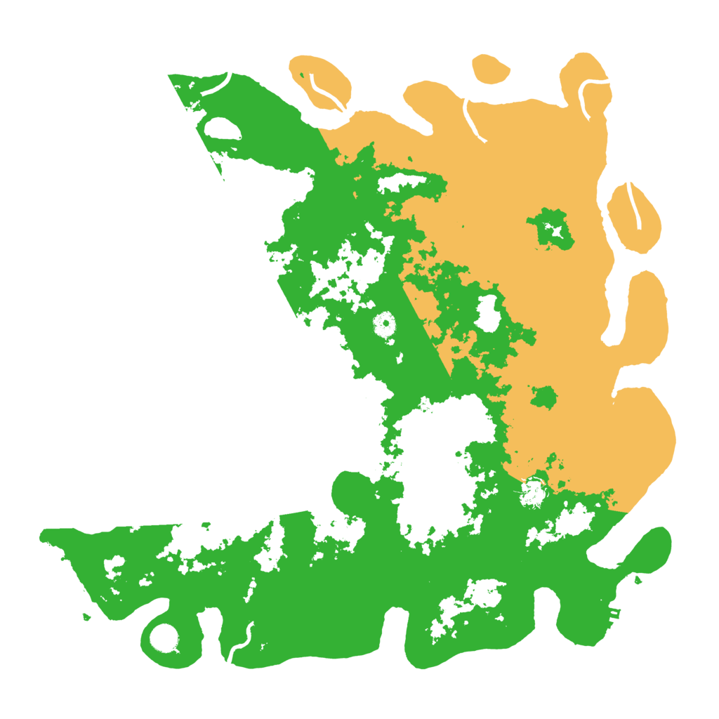Biome Rust Map: Procedural Map, Size: 4500, Seed: 177223590