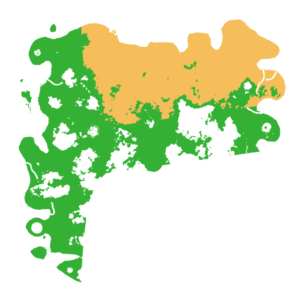 Biome Rust Map: Procedural Map, Size: 4800, Seed: 1826547406