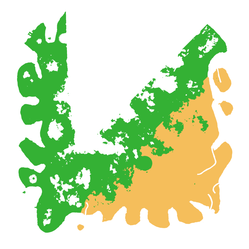 Biome Rust Map: Procedural Map, Size: 4500, Seed: 281017567