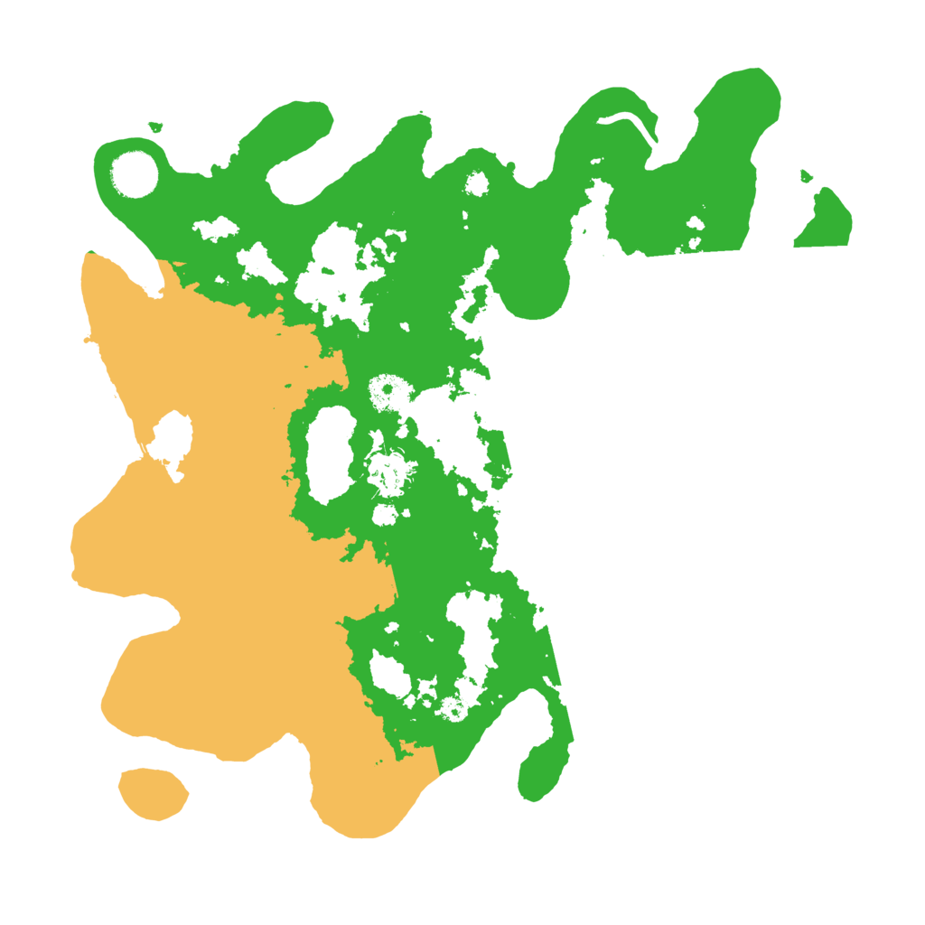 Biome Rust Map: Procedural Map, Size: 3500, Seed: 87521692