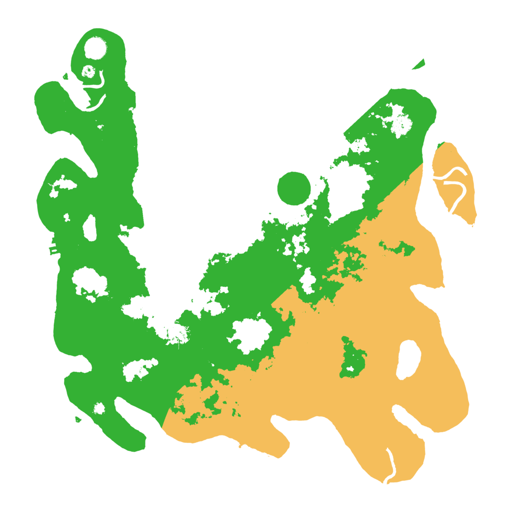 Biome Rust Map: Procedural Map, Size: 4000, Seed: 521828659