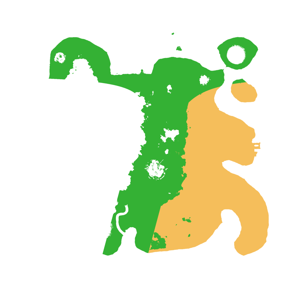 Biome Rust Map: Procedural Map, Size: 2800, Seed: 360