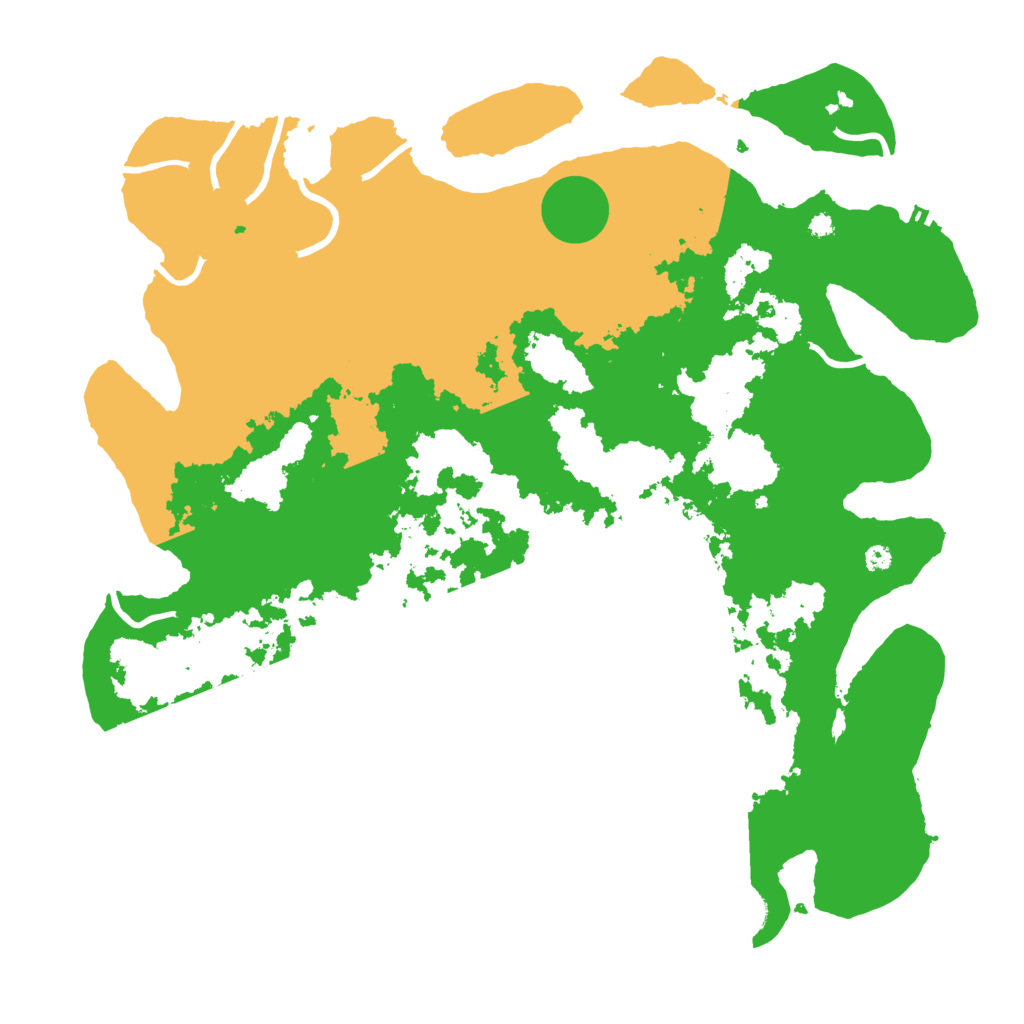 Biome Rust Map: Procedural Map, Size: 4000, Seed: 12630