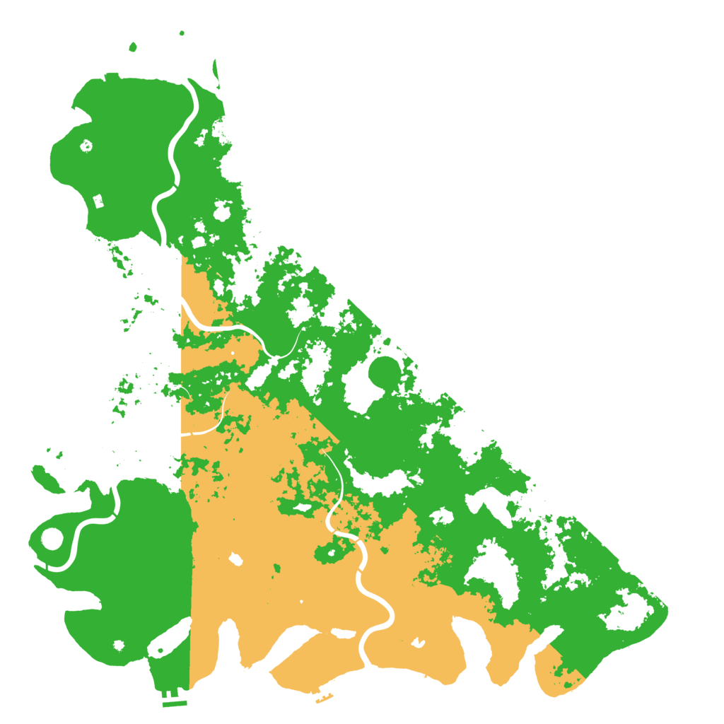 Biome Rust Map: Procedural Map, Size: 6000, Seed: 54686771