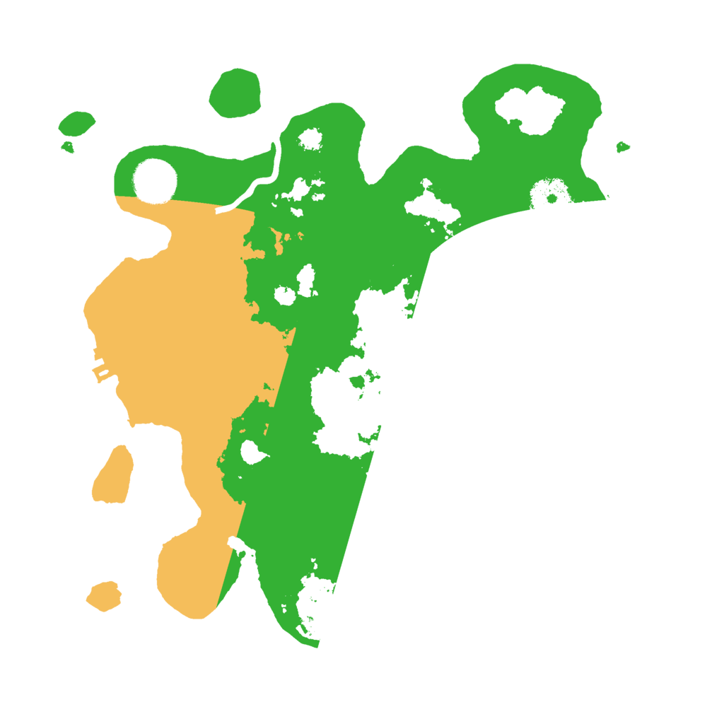 Biome Rust Map: Procedural Map, Size: 2900, Seed: 242064337