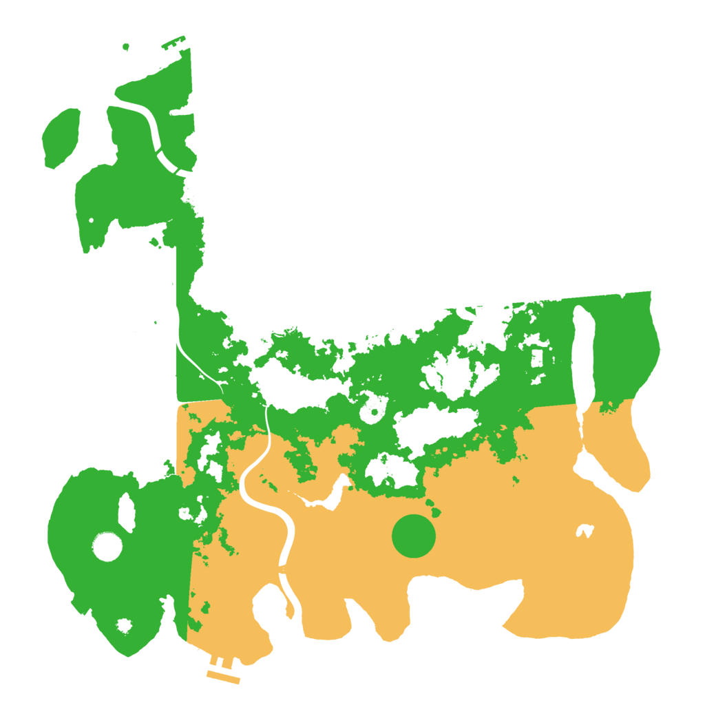 Biome Rust Map: Procedural Map, Size: 4250, Seed: 2028225829