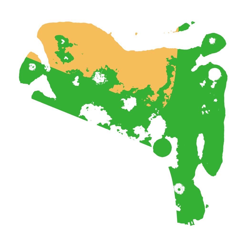 Biome Rust Map: Procedural Map, Size: 3500, Seed: 1125