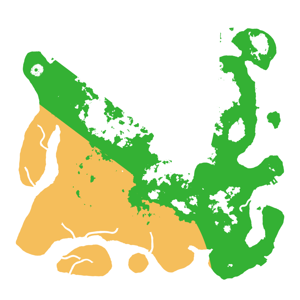 Biome Rust Map: Procedural Map, Size: 3700, Seed: 1892490482