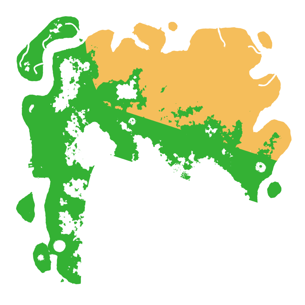 Biome Rust Map: Procedural Map, Size: 4500, Seed: 240513178