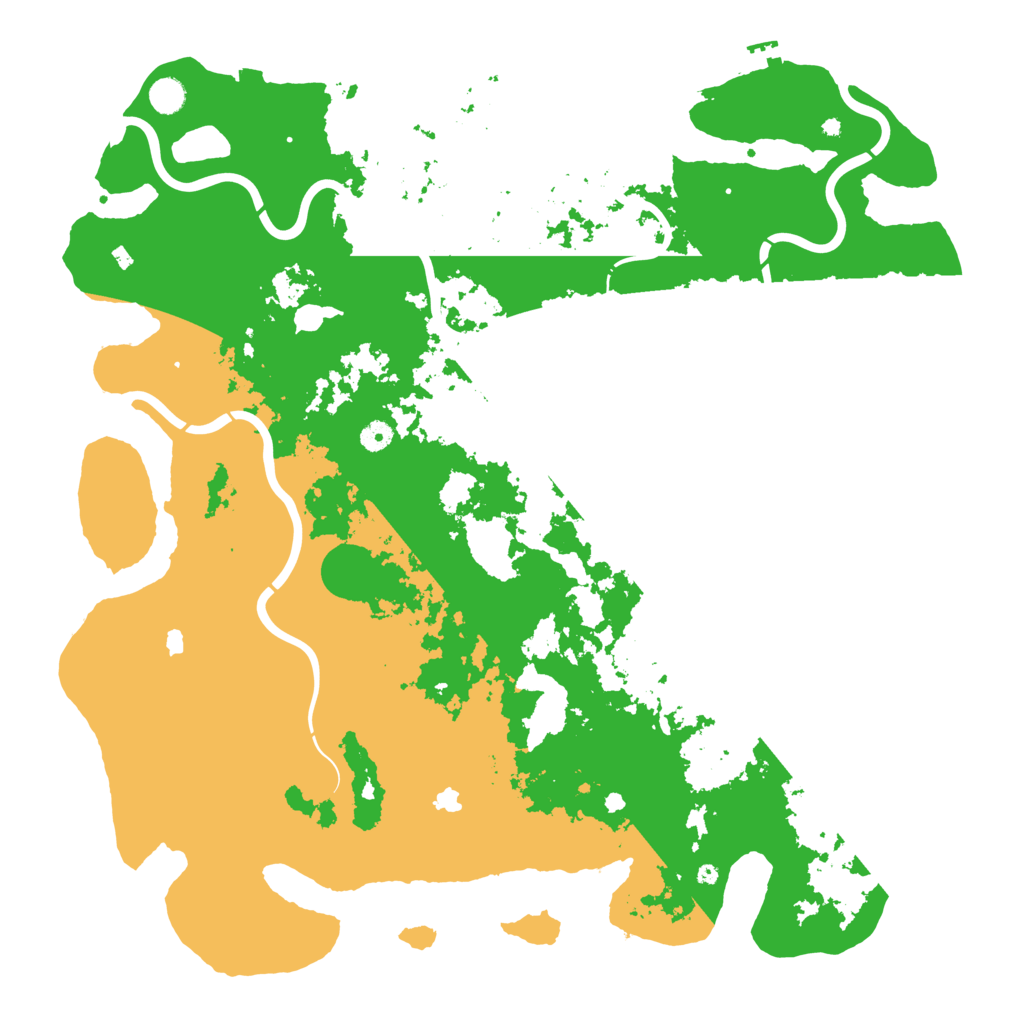 Biome Rust Map: Procedural Map, Size: 5000, Seed: 813781783