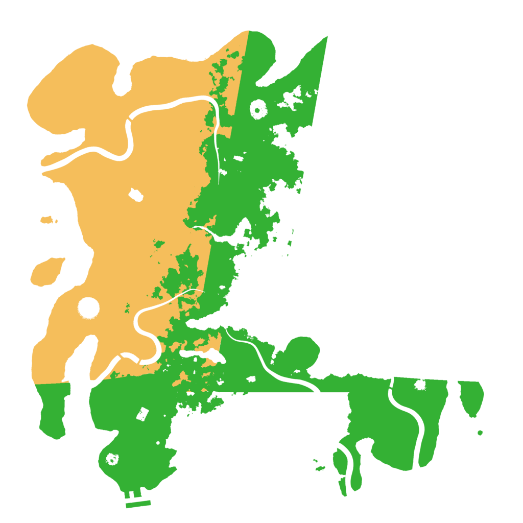 Biome Rust Map: Procedural Map, Size: 4250, Seed: 183370104