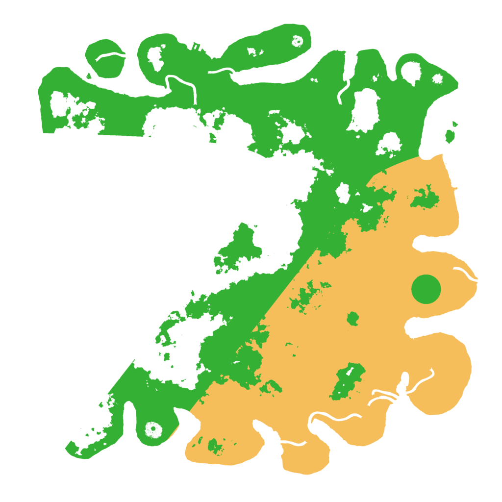 Biome Rust Map: Procedural Map, Size: 4500, Seed: 3378529