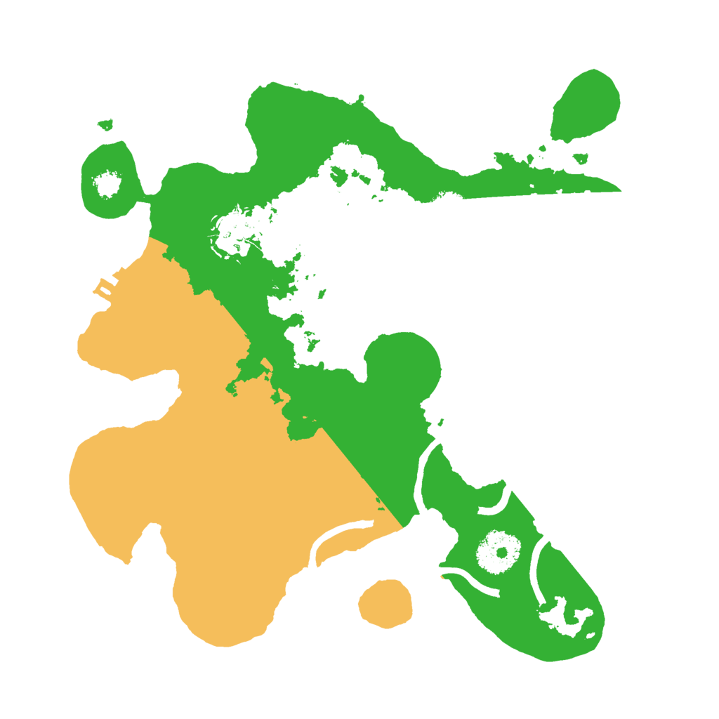 Biome Rust Map: Procedural Map, Size: 2575, Seed: 222313