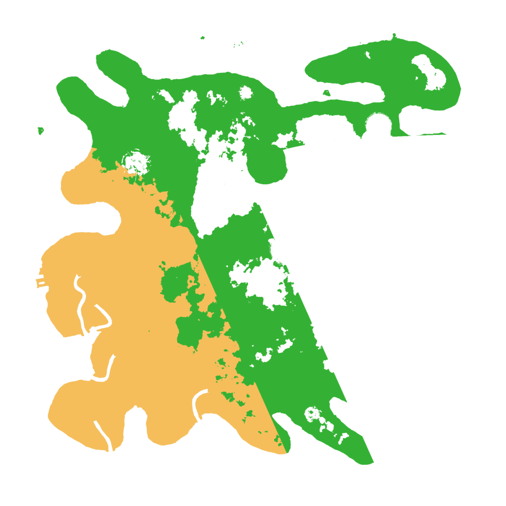 Biome Rust Map: Procedural Map, Size: 3500, Seed: 1728971085