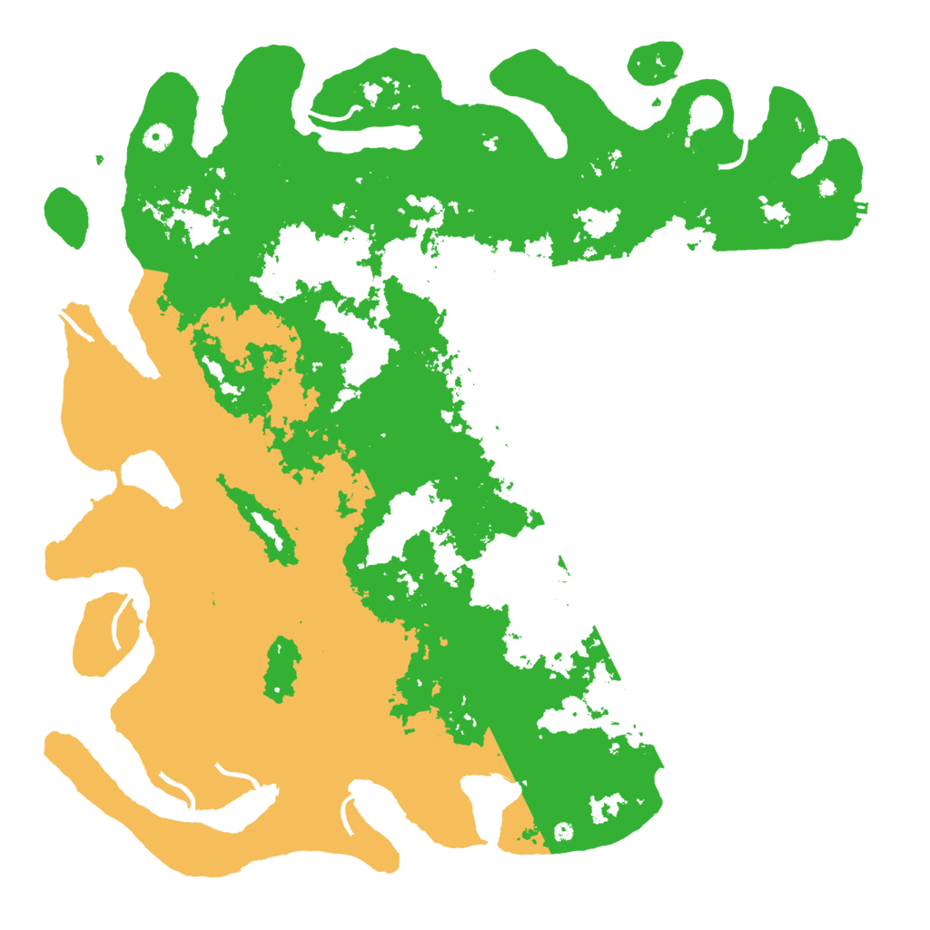 Biome Rust Map: Procedural Map, Size: 5000, Seed: 121969