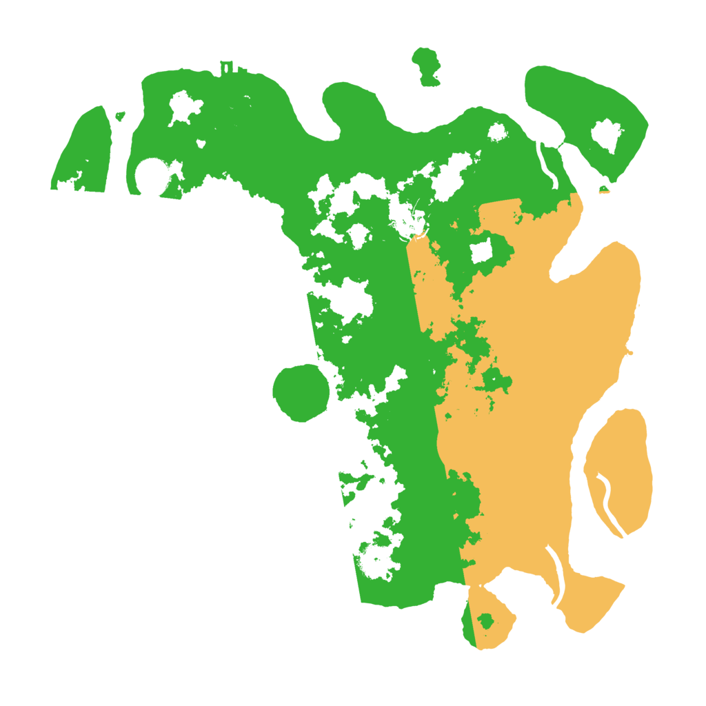 Biome Rust Map: Procedural Map, Size: 3500, Seed: 1201579220