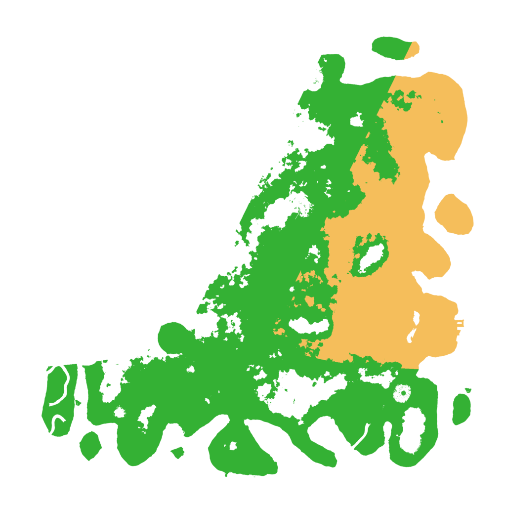 Biome Rust Map: Procedural Map, Size: 4250, Seed: 1235268160