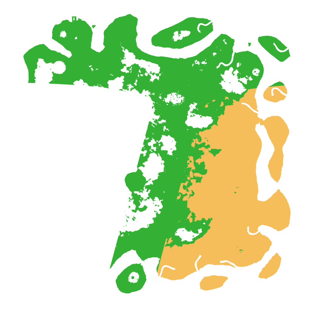 Biome Rust Map: Procedural Map, Size: 4343, Seed: 342747020