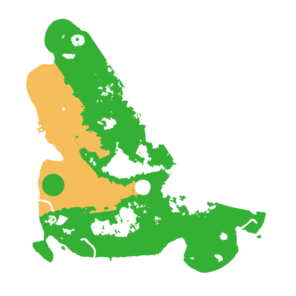Biome Rust Map: Procedural Map, Size: 3503, Seed: 230369895