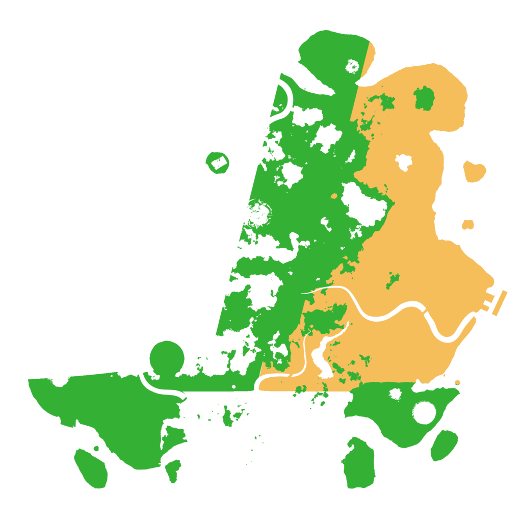 Biome Rust Map: Procedural Map, Size: 4000, Seed: 52740106