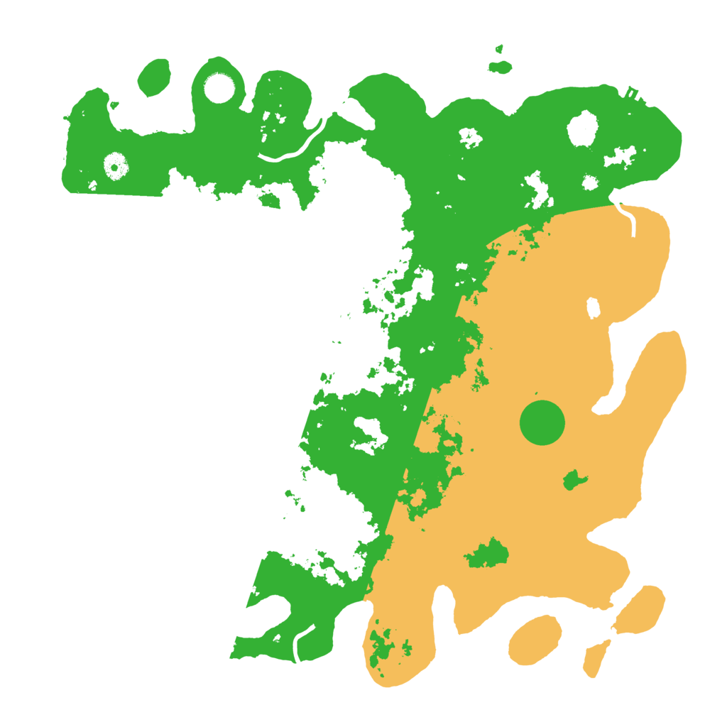 Biome Rust Map: Procedural Map, Size: 4250, Seed: 189499561