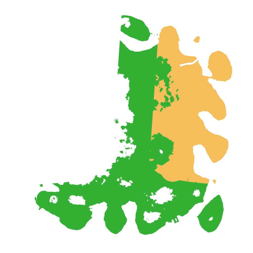 Biome Rust Map: Procedural Map, Size: 3250, Seed: 15455783