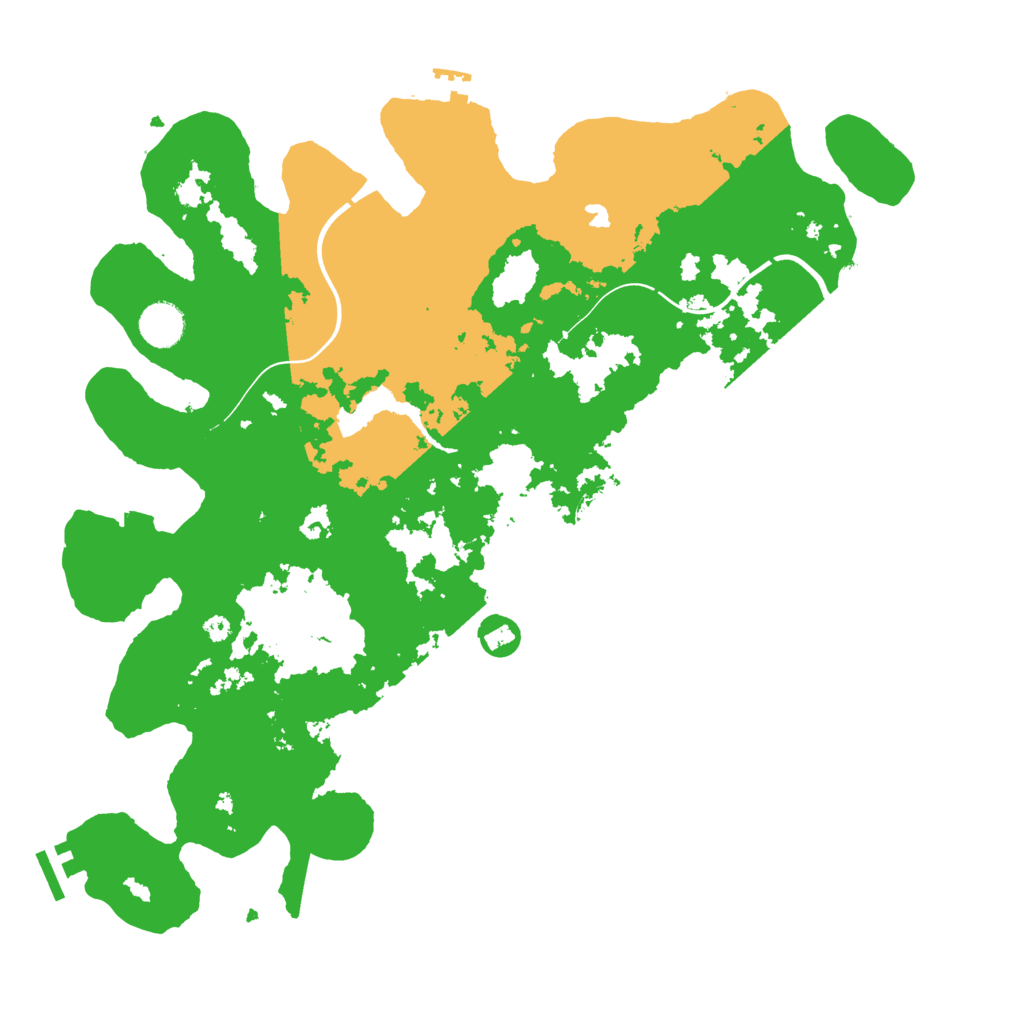 Biome Rust Map: Procedural Map, Size: 4000, Seed: 1180671387