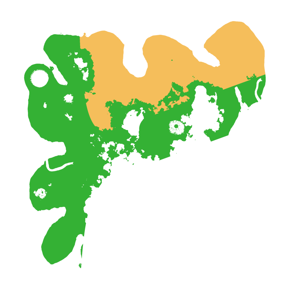 Biome Rust Map: Procedural Map, Size: 3000, Seed: 389310878
