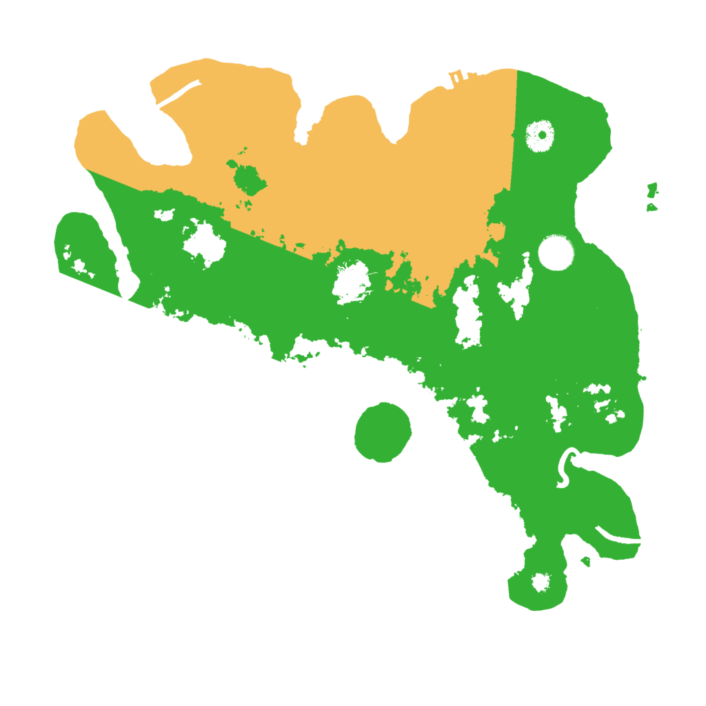 Biome Rust Map: Procedural Map, Size: 3500, Seed: 1721611100