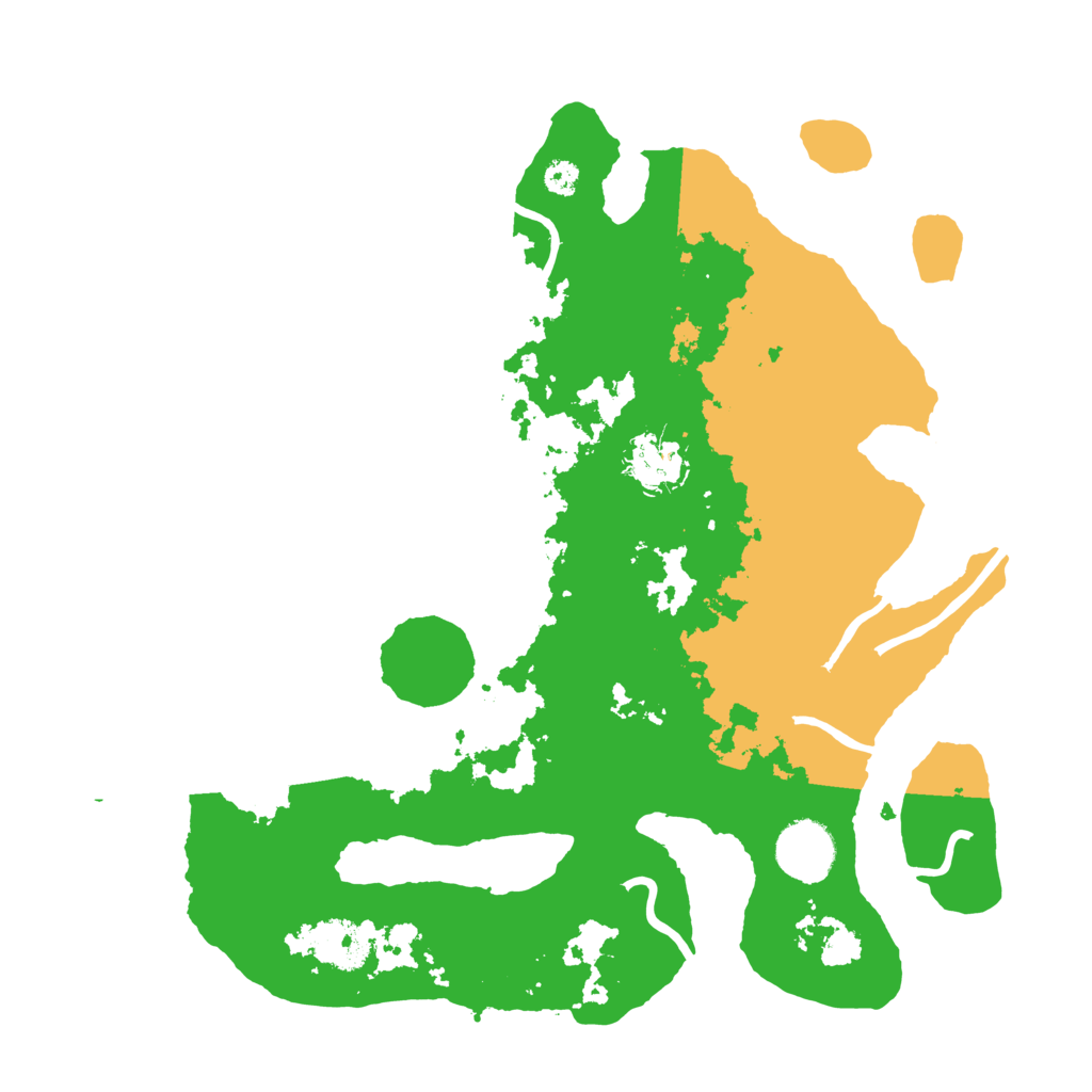 Biome Rust Map: Procedural Map, Size: 3250, Seed: 115
