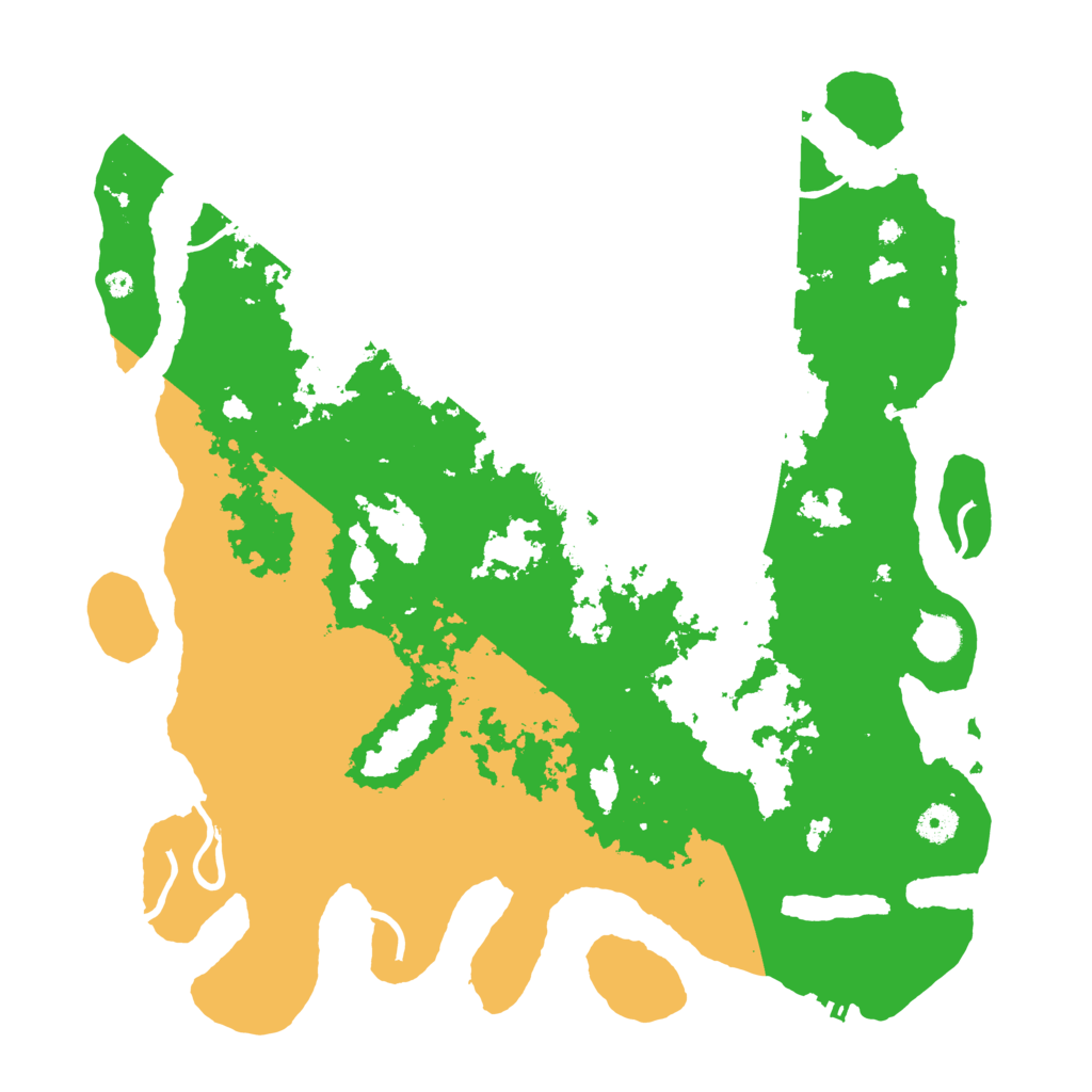 Biome Rust Map: Procedural Map, Size: 4250, Seed: 24564