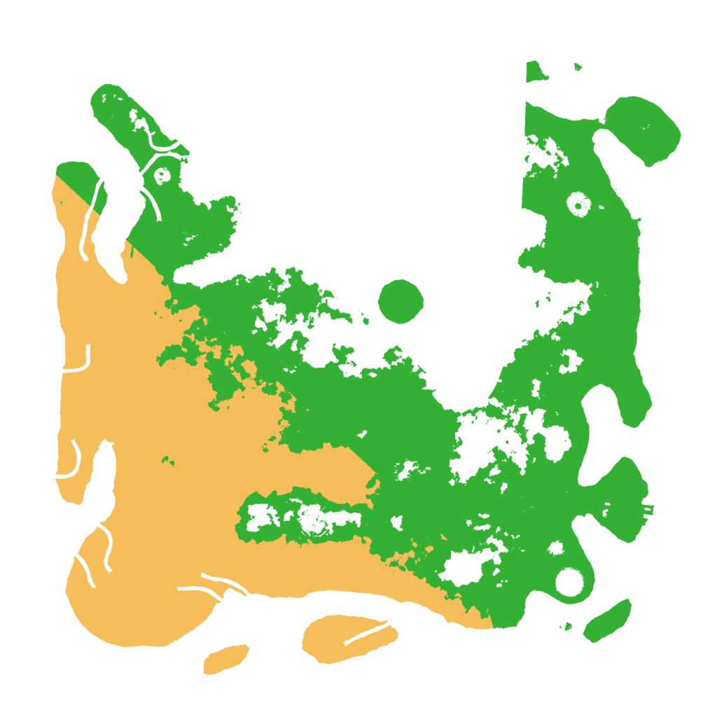 Biome Rust Map: Procedural Map, Size: 4500, Seed: 1580658888