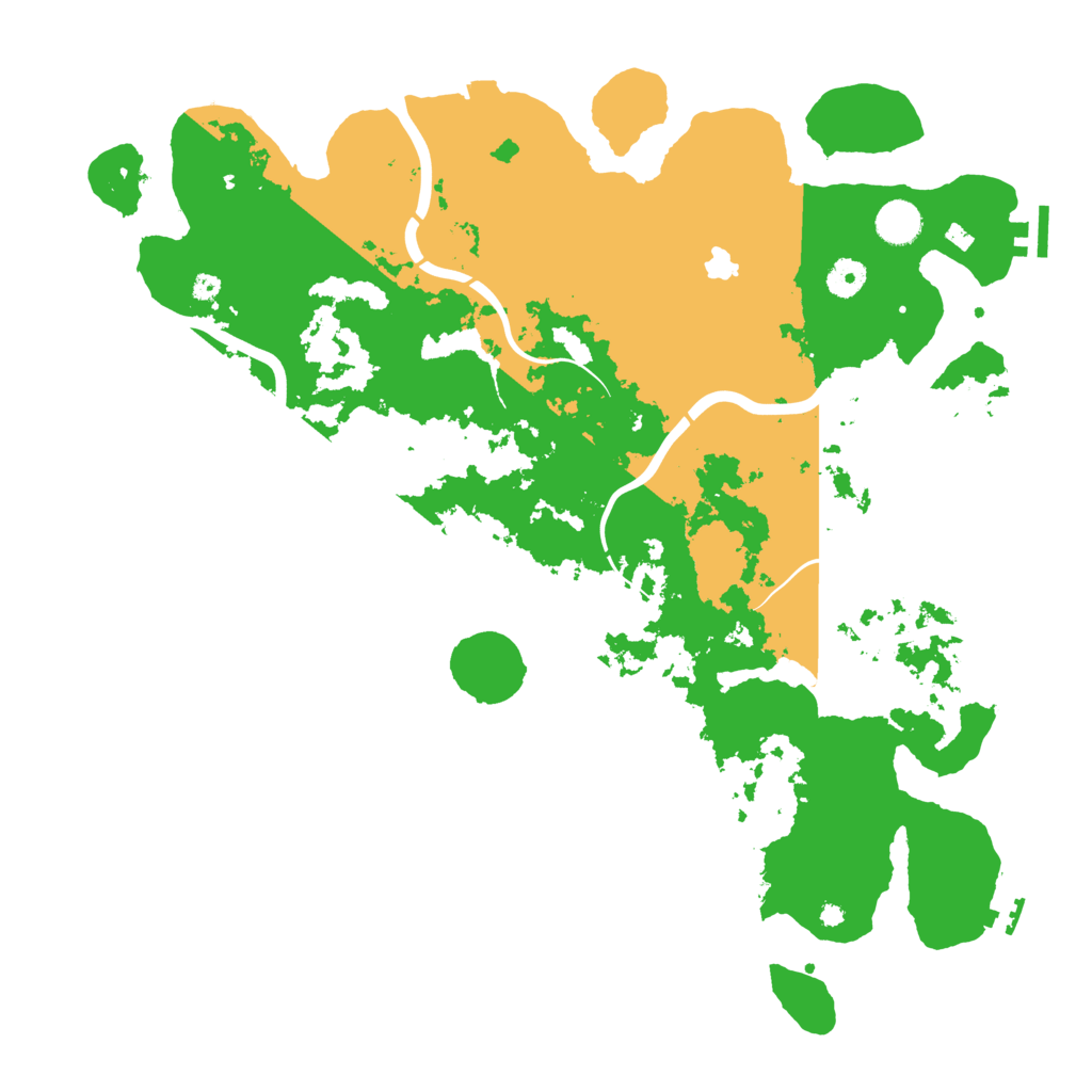 Biome Rust Map: Procedural Map, Size: 4250, Seed: 872558948