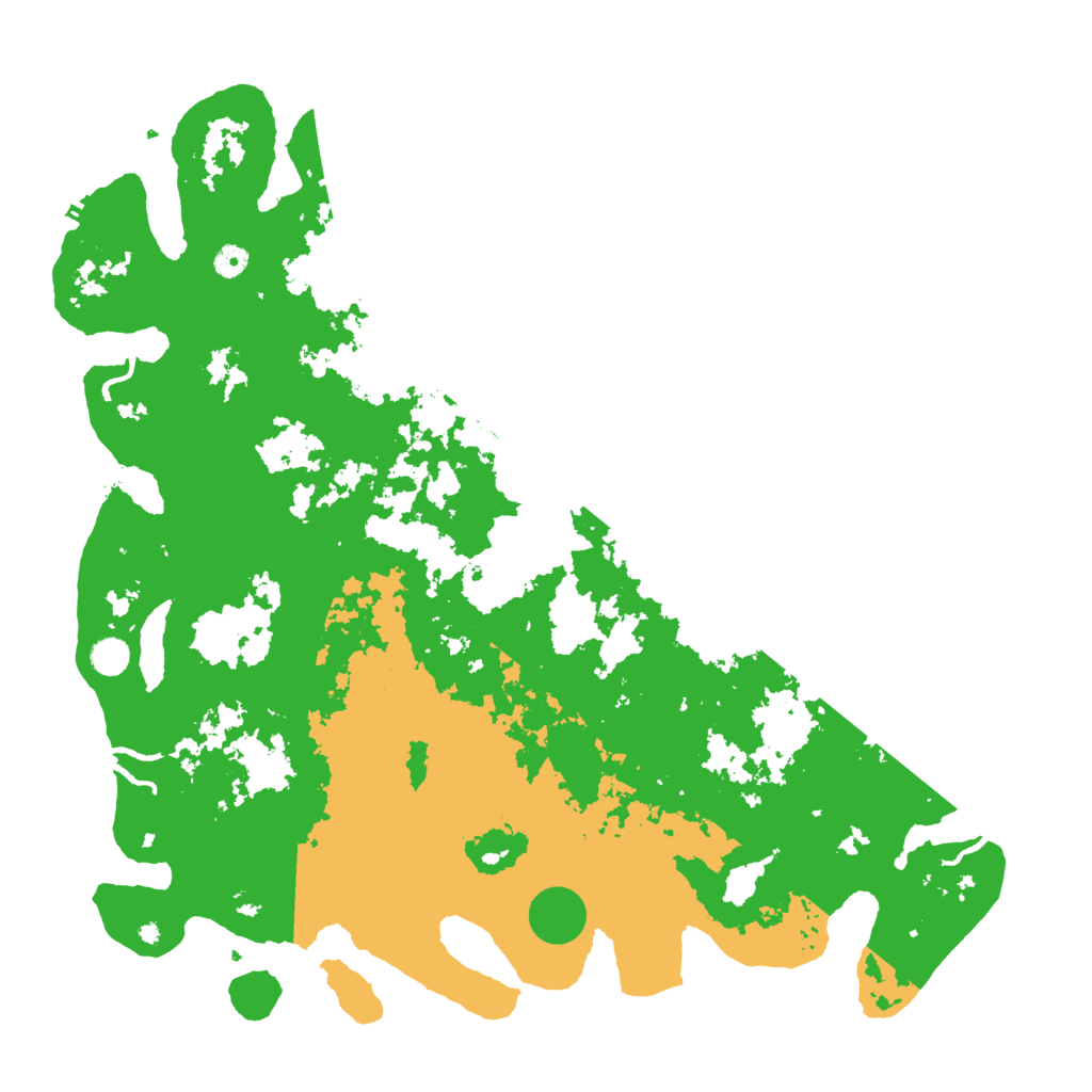 Biome Rust Map: Procedural Map, Size: 5000, Seed: 1805