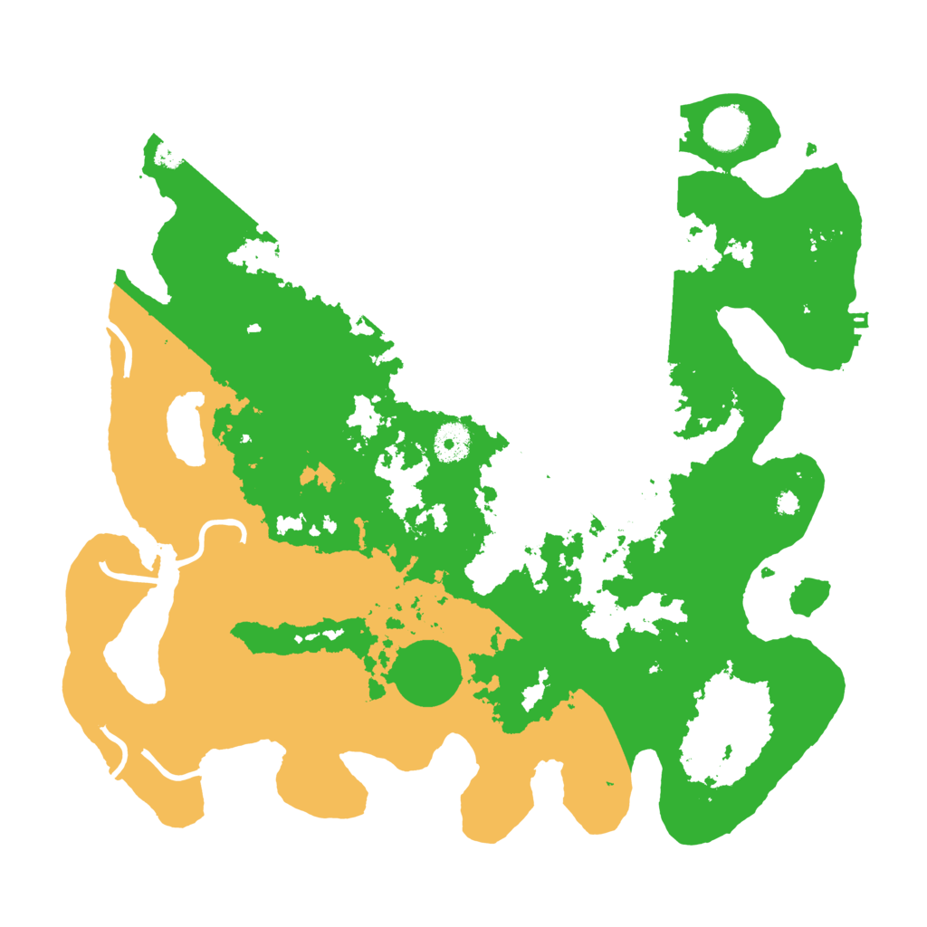Biome Rust Map: Procedural Map, Size: 3650, Seed: 15326618