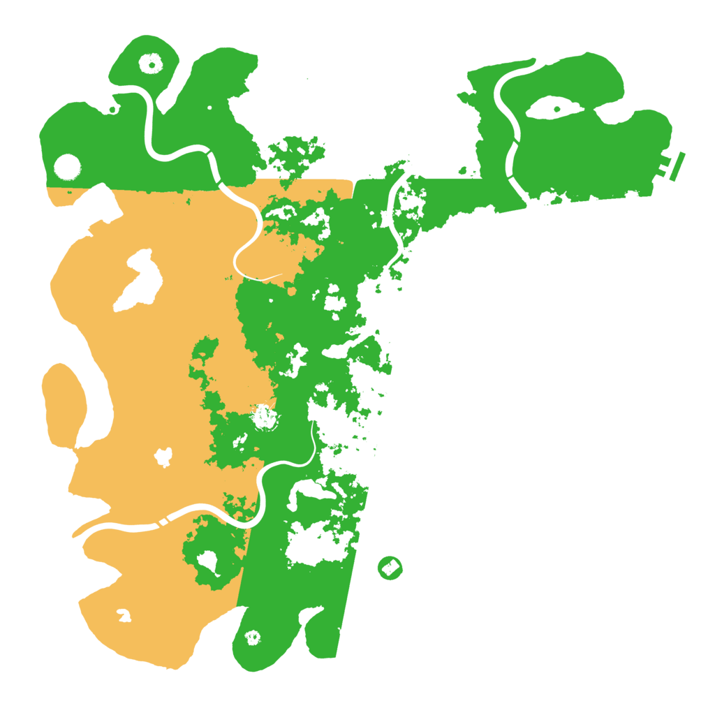Biome Rust Map: Procedural Map, Size: 4800, Seed: 714875912