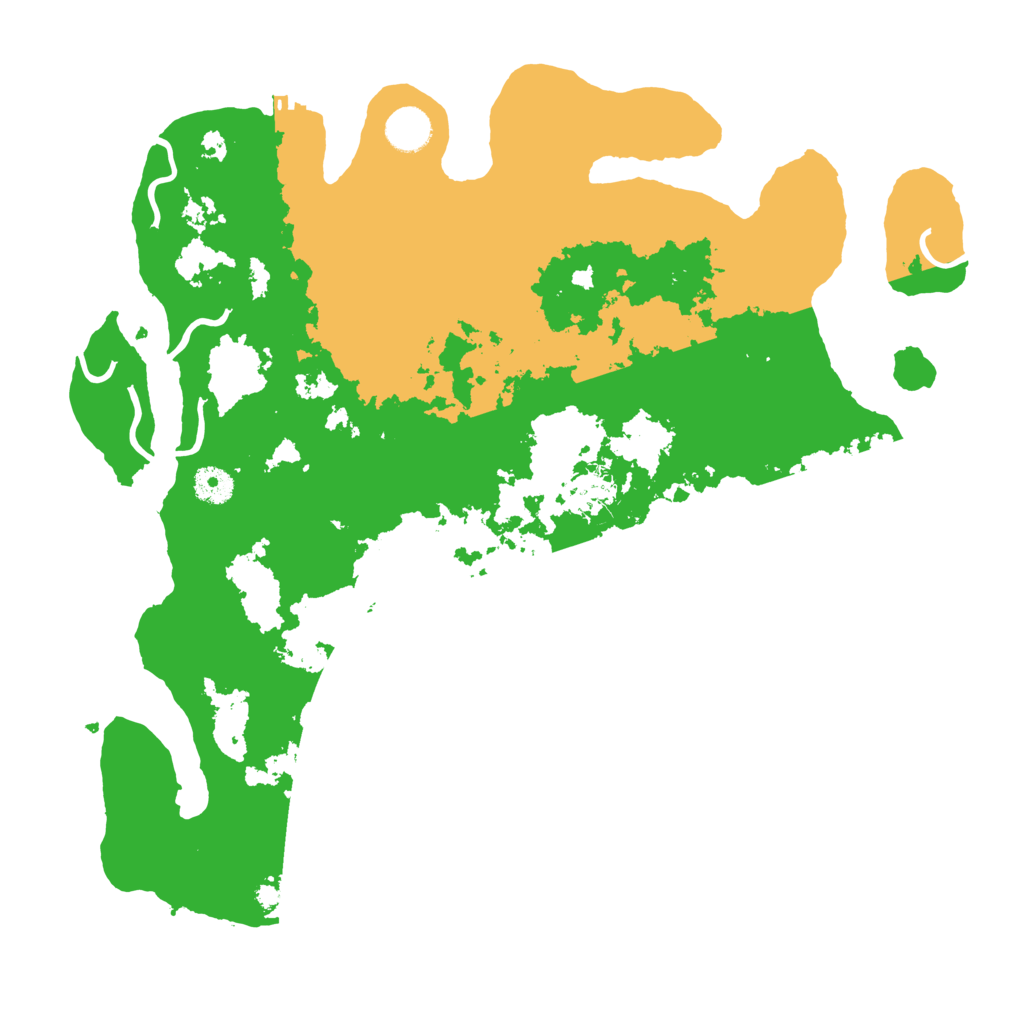 Biome Rust Map: Procedural Map, Size: 4000, Seed: 4564581