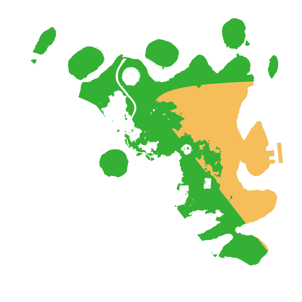 Biome Rust Map: Procedural Map, Size: 3000, Seed: 58825030