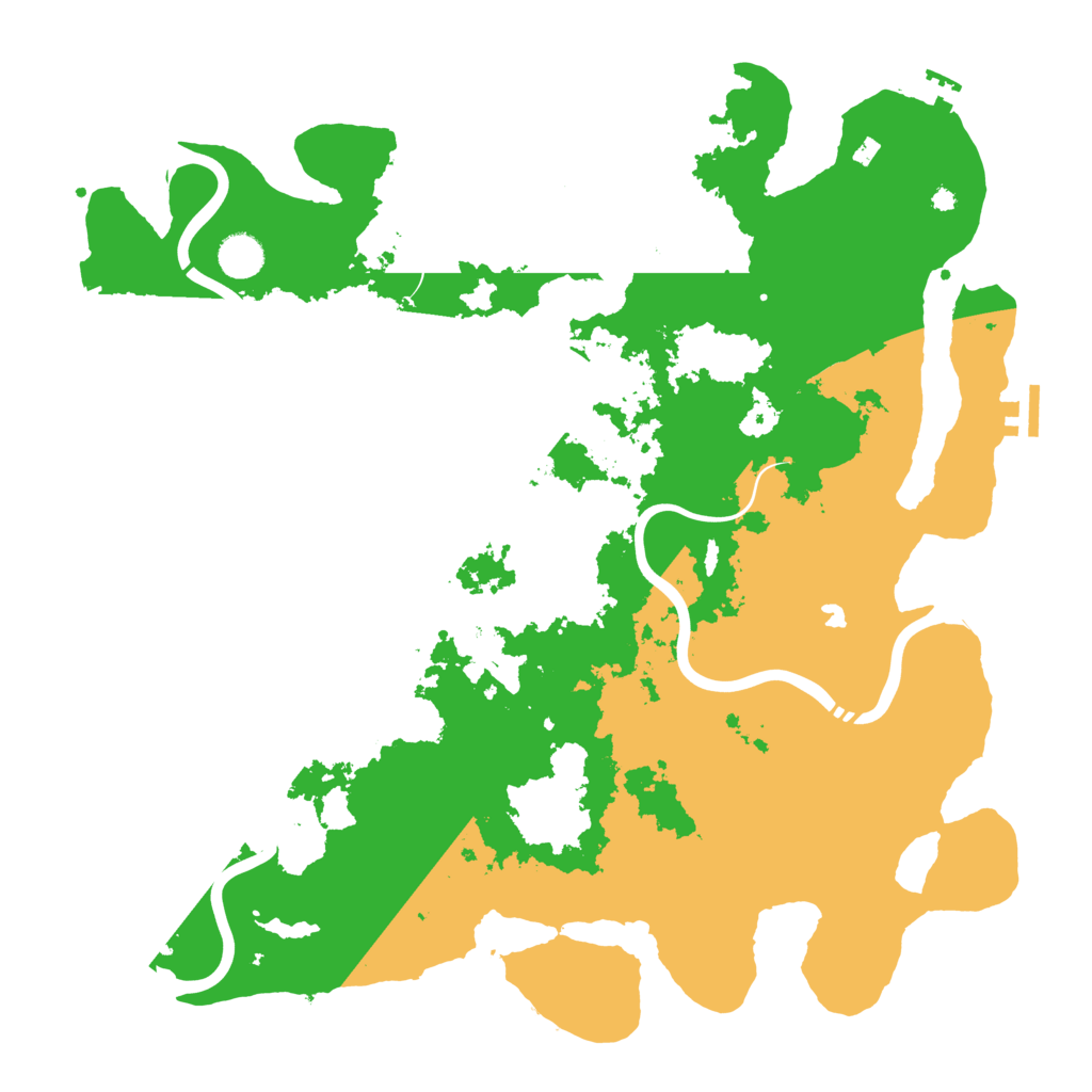 Biome Rust Map: Procedural Map, Size: 4250, Seed: 1910507052