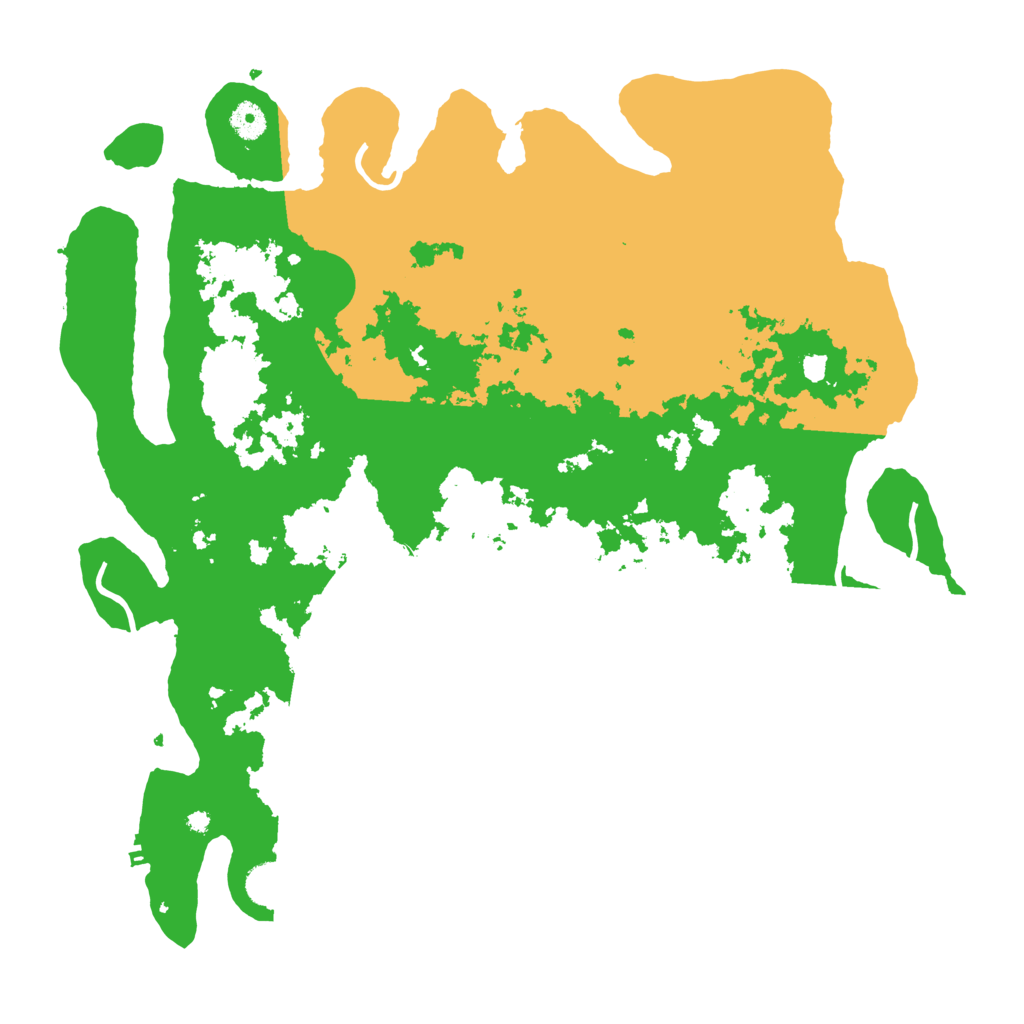 Biome Rust Map: Procedural Map, Size: 4300, Seed: 82682861