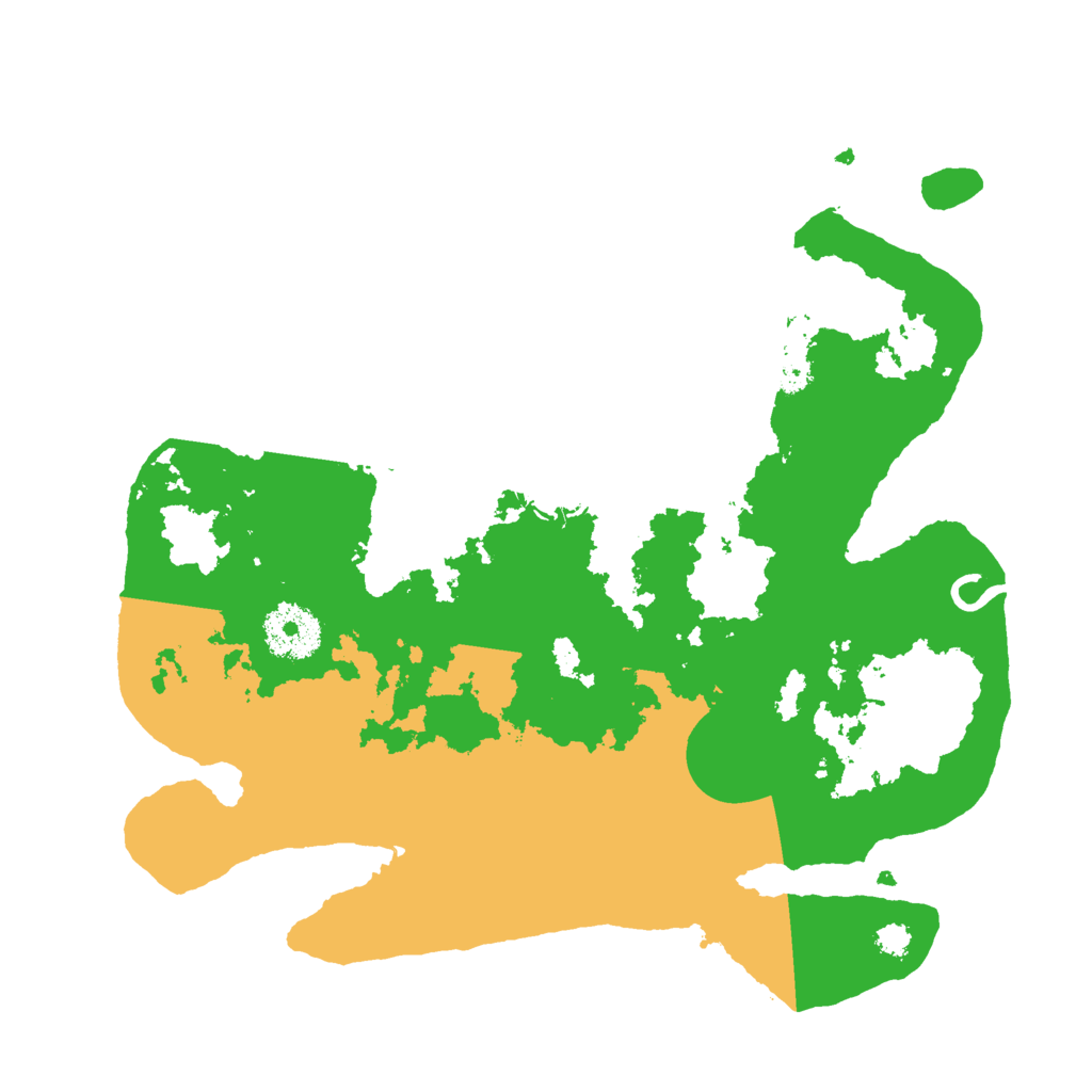 Biome Rust Map: Procedural Map, Size: 3000, Seed: 1554009174