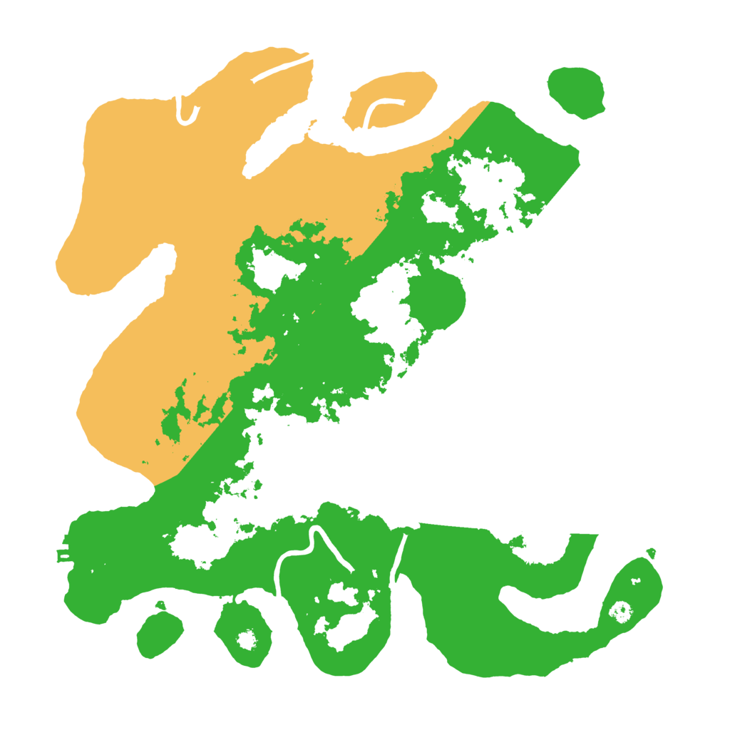 Biome Rust Map: Procedural Map, Size: 3500, Seed: 2032242022