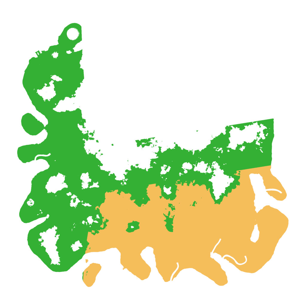 Biome Rust Map: Procedural Map, Size: 4500, Seed: 1272742663