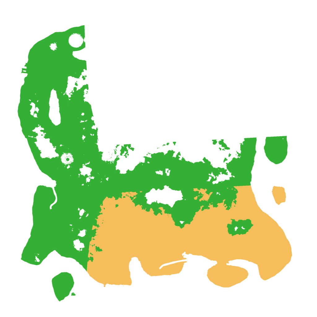 Biome Rust Map: Procedural Map, Size: 4000, Seed: 114330452
