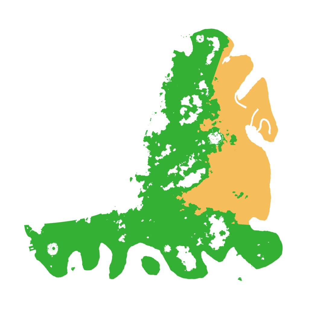 Biome Rust Map: Procedural Map, Size: 4000, Seed: 780067000