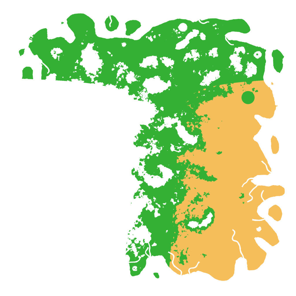 Biome Rust Map: Procedural Map, Size: 6000, Seed: 489971174