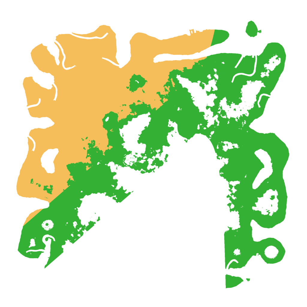 Biome Rust Map: Procedural Map, Size: 4250, Seed: 145869481