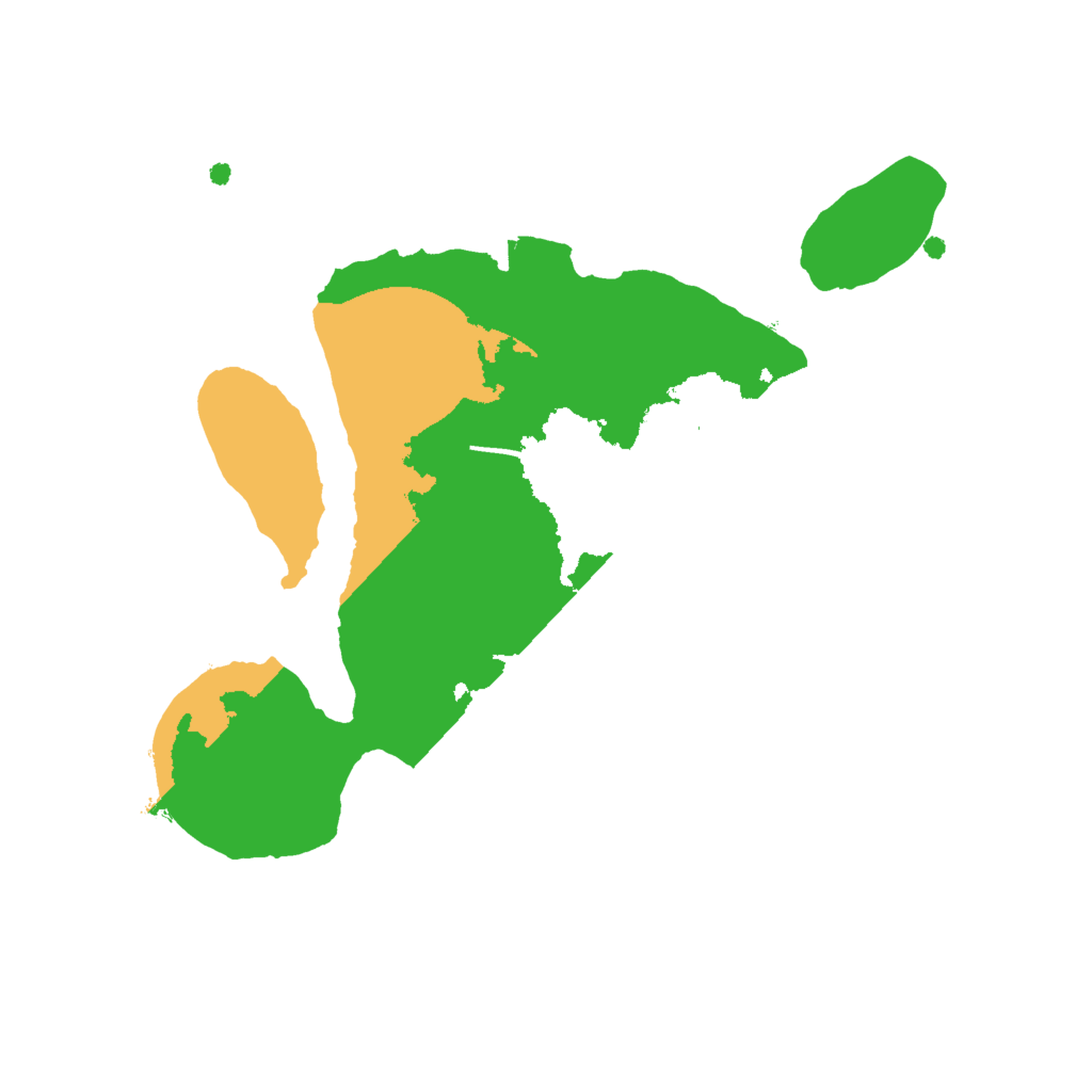 Biome Rust Map: Procedural Map, Size: 2000, Seed: 789126670