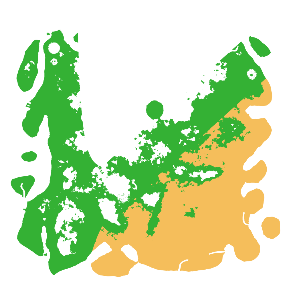 Biome Rust Map: Procedural Map, Size: 4500, Seed: 1809892903