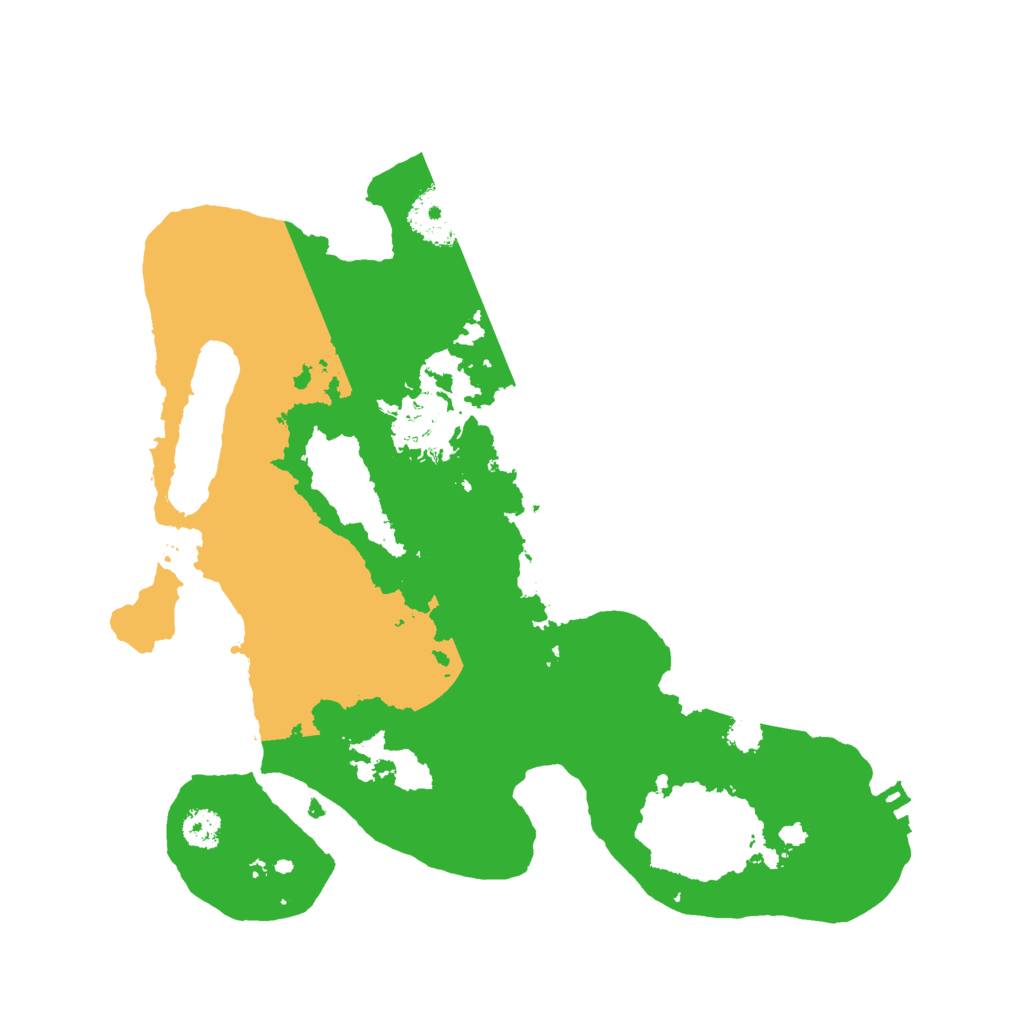 Biome Rust Map: Procedural Map, Size: 2700, Seed: 38003
